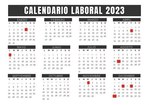 calendario laboral 2023 - peugeot 408 2023